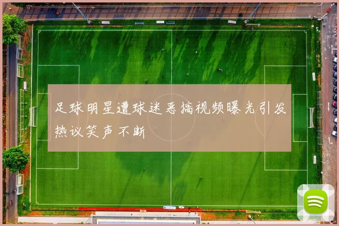 足球明星遭球迷恶搞视频曝光引发热议笑声不断